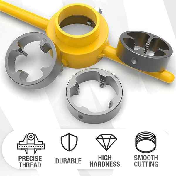 Filetage Précis, Kit Complet 6 Pièces