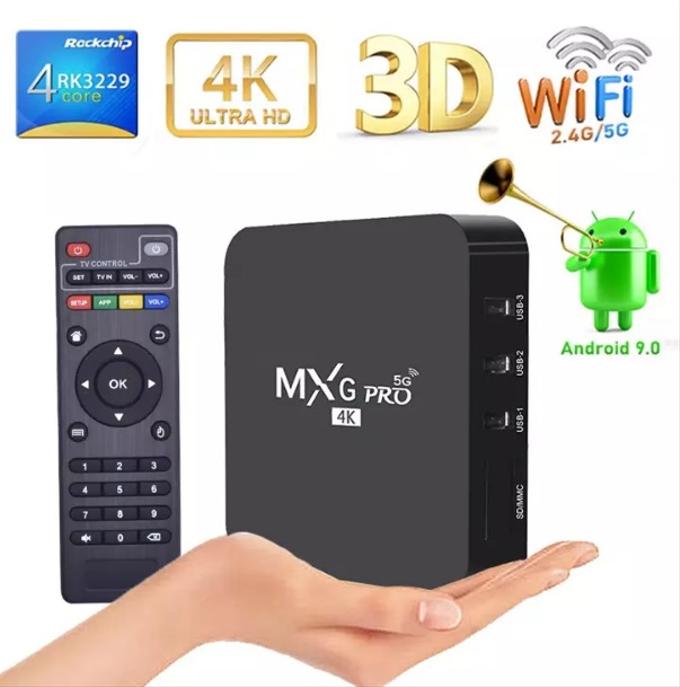 Android Box TV 4K Ultra HD WiFi