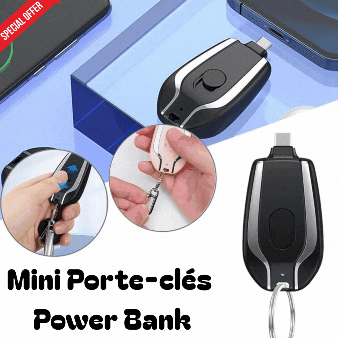 Mini Porte-clés Power Bank