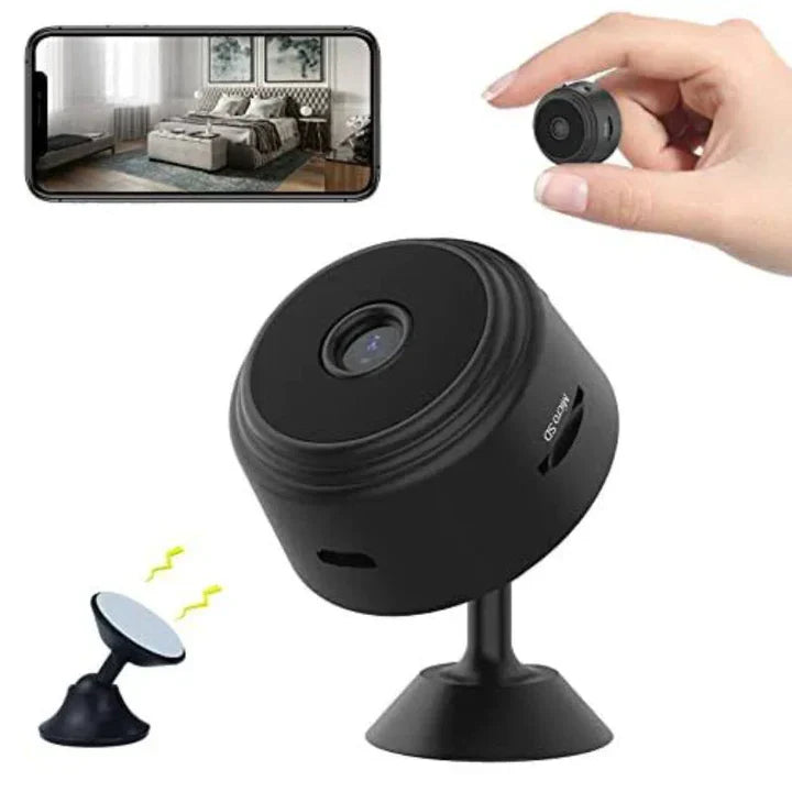 MINI CAMERA DE SURVEILLANCE+PROJECTEUR D'AMBIANCE GRATUIT