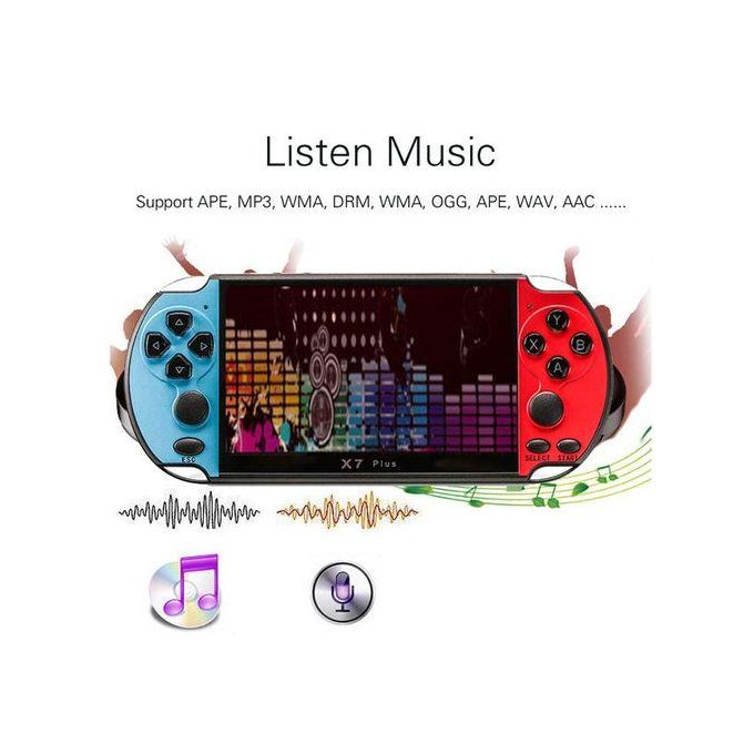 Console de jeu vidéo X7 Plus Ecran couleur HD 5,1 pouces