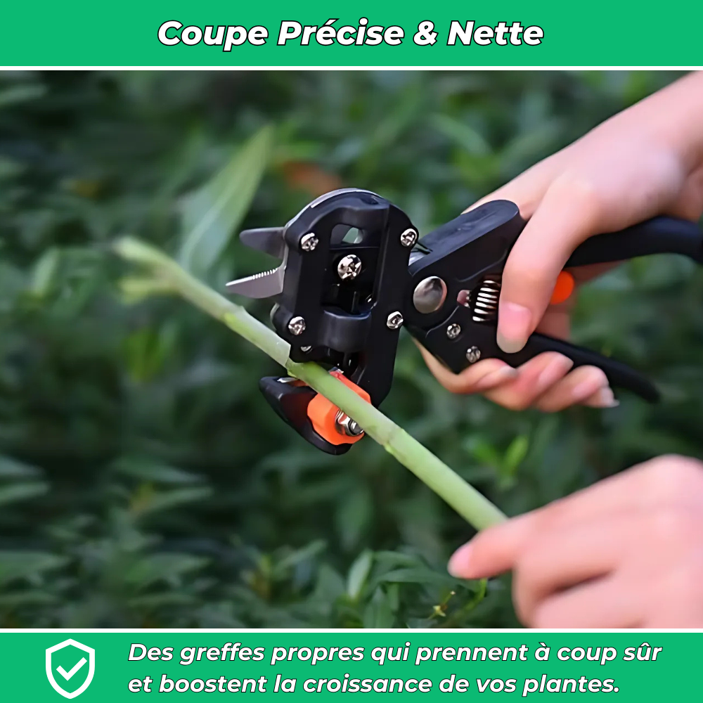 Greff'Master｜Kit d’Outils de Greffage 3-en-1