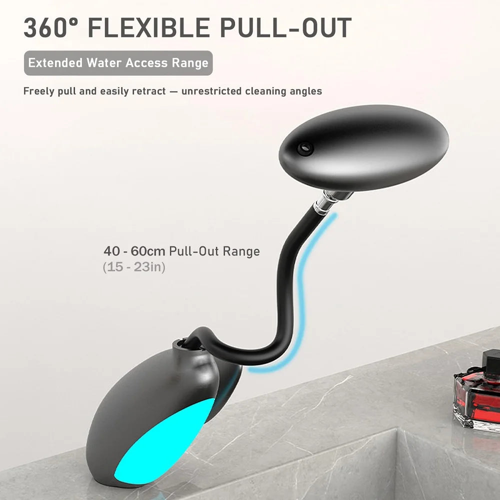 Robinet de salle de bain intelligent à LED