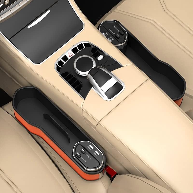 Organisateur de Voiture Multifonction avec Chargeur Sans Fil et Ports USB