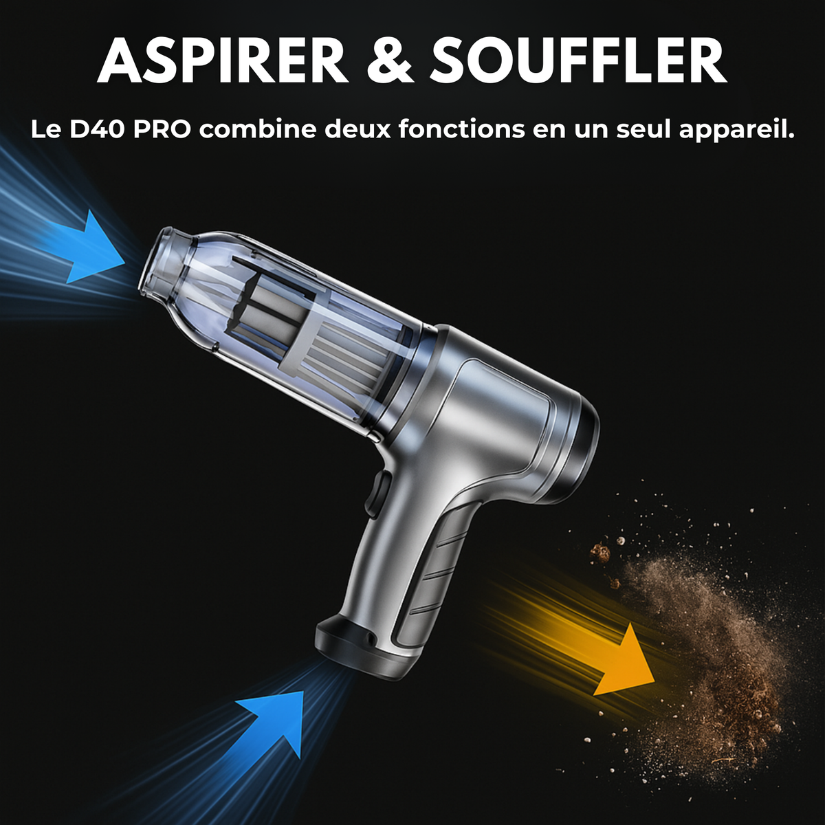 Aspirateur Sans Fil Puissant Rechargeable