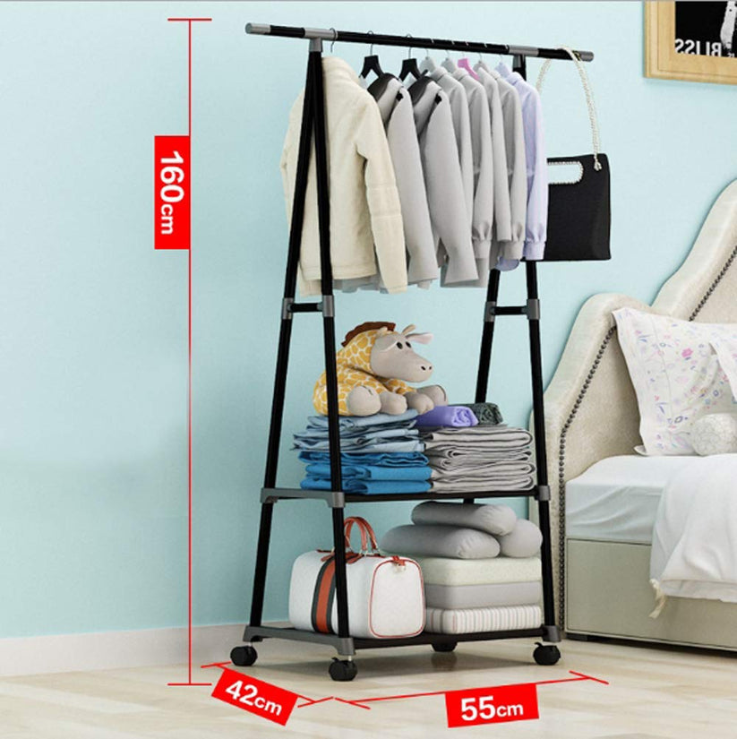 Support rangement multifonction avec roulettes