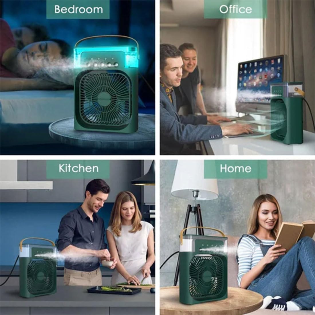 MINI VENTILATEUR 3 EN 1 PORTABLE