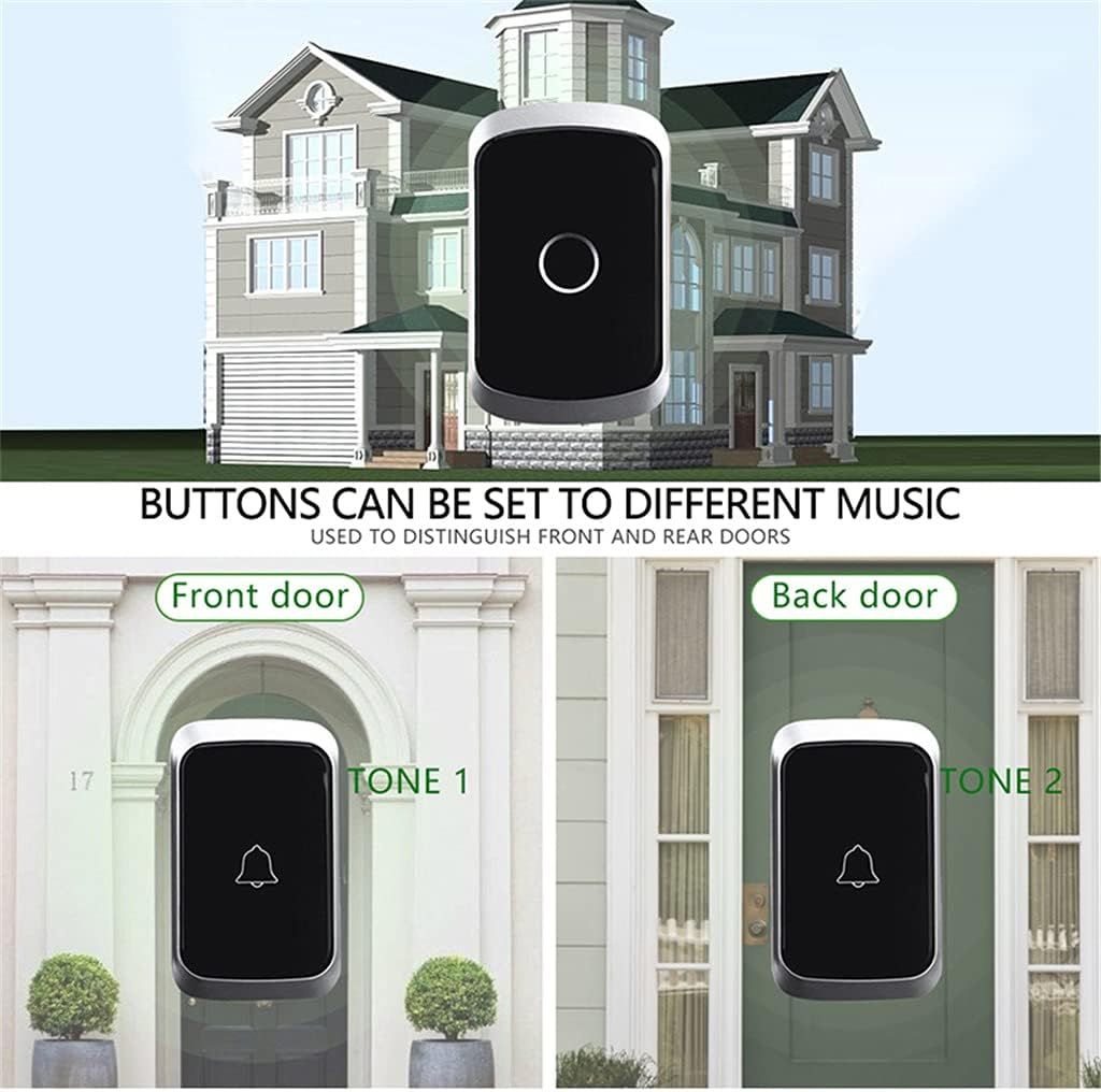 Sonnette de porte maison sans fil