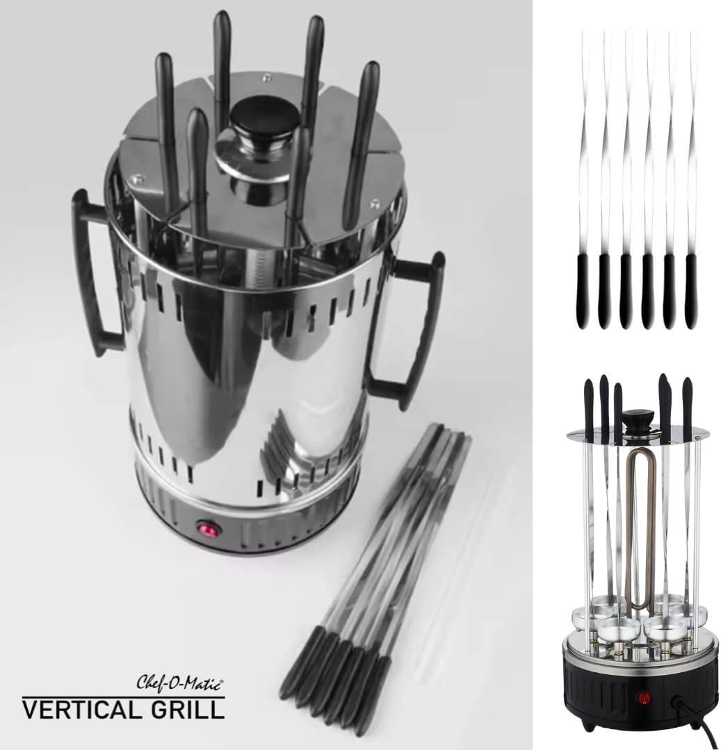 Barbecue électrique rôtissoire à 360°