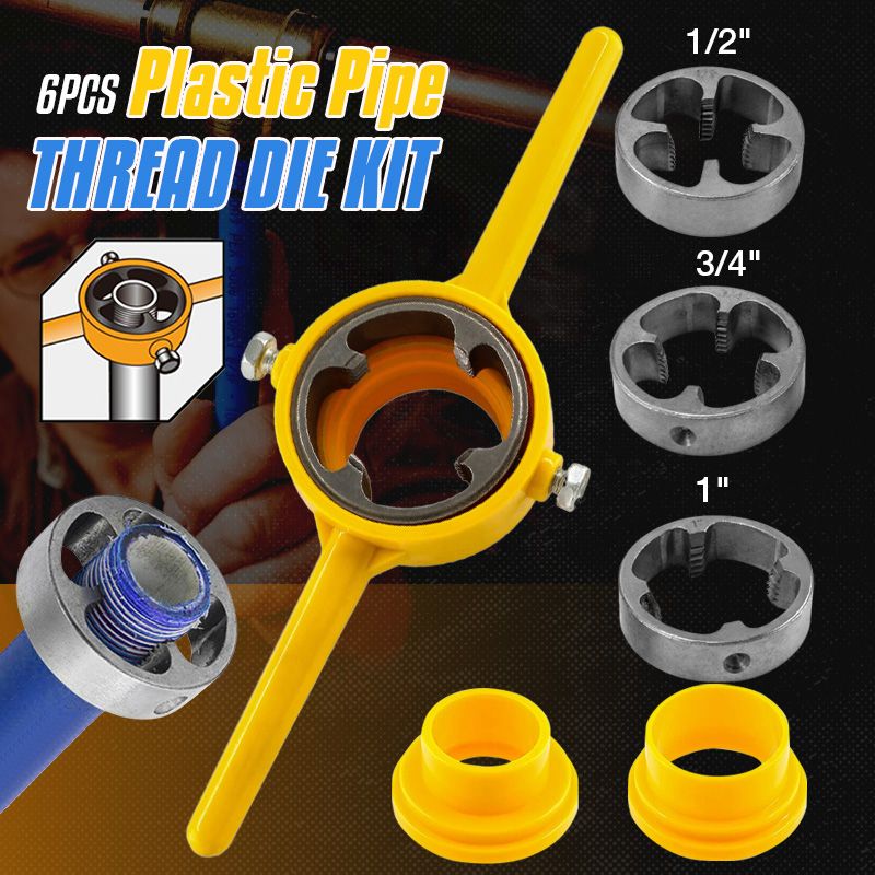🔥PROMO BLACK FRIDAY🔥Kit de filetage de tuyau en plastique