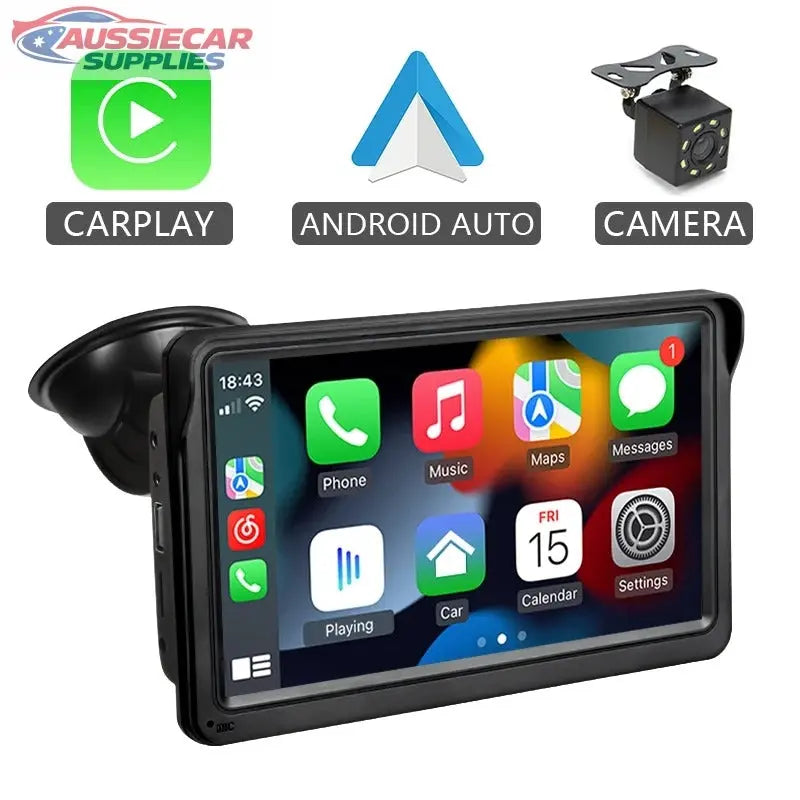 Écran Voiture 7’’ CarPlay & Android Auto