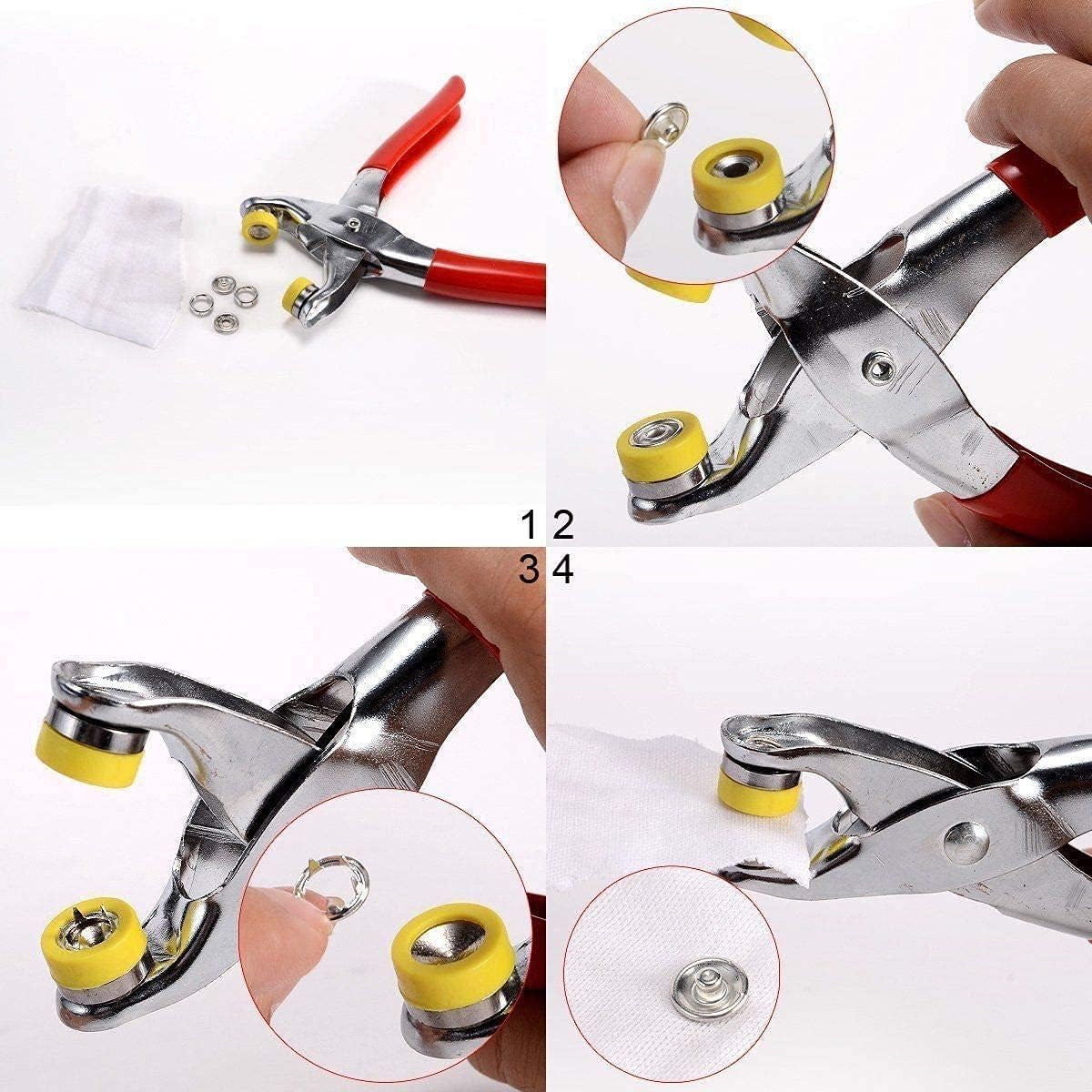 Pince à Pression avec Kit de Boutons-Pressions