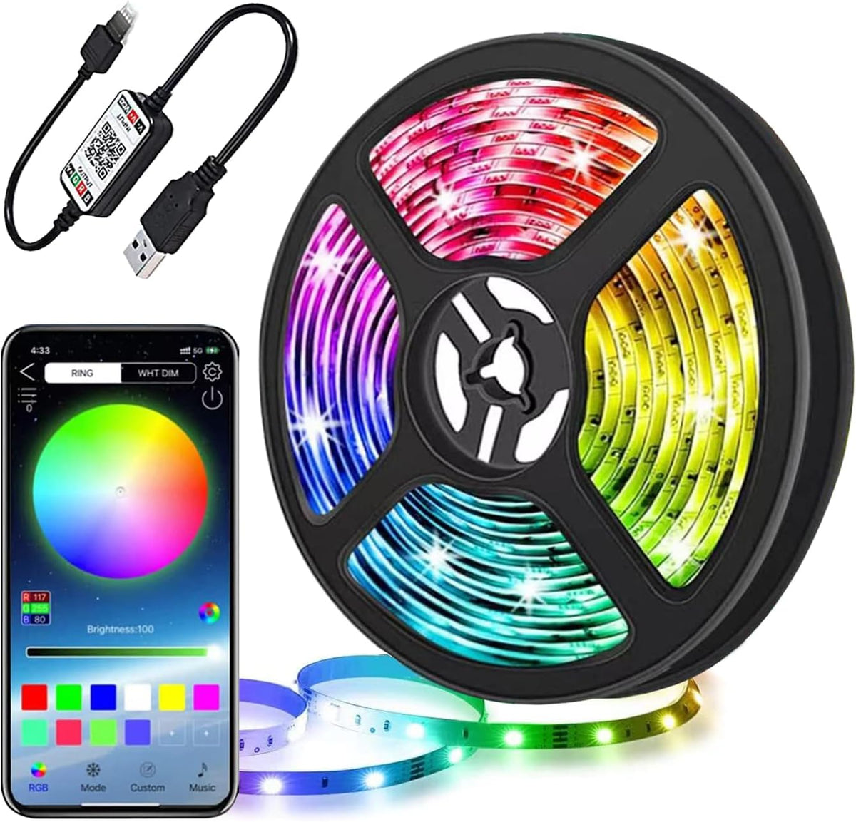 Bande Lumineuse à LED RGB