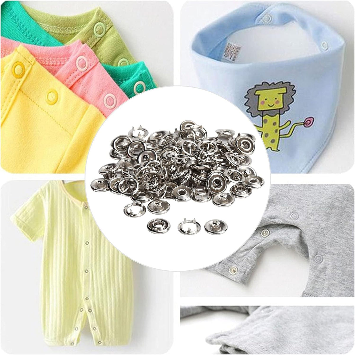 Pince à Pression avec Kit de Boutons-Pressions