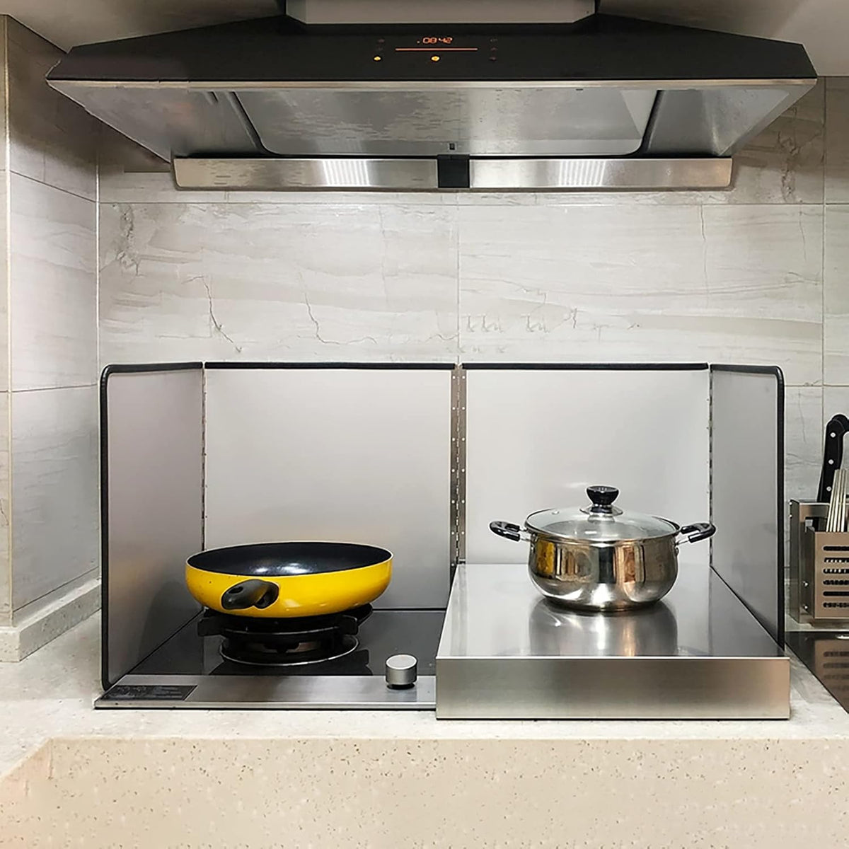 Plaque de Projection Pliable pour Cuisine