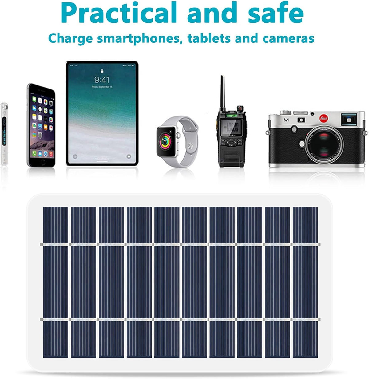 🔥BLACK FRIDAY🔥Panneau solaire USB portable
