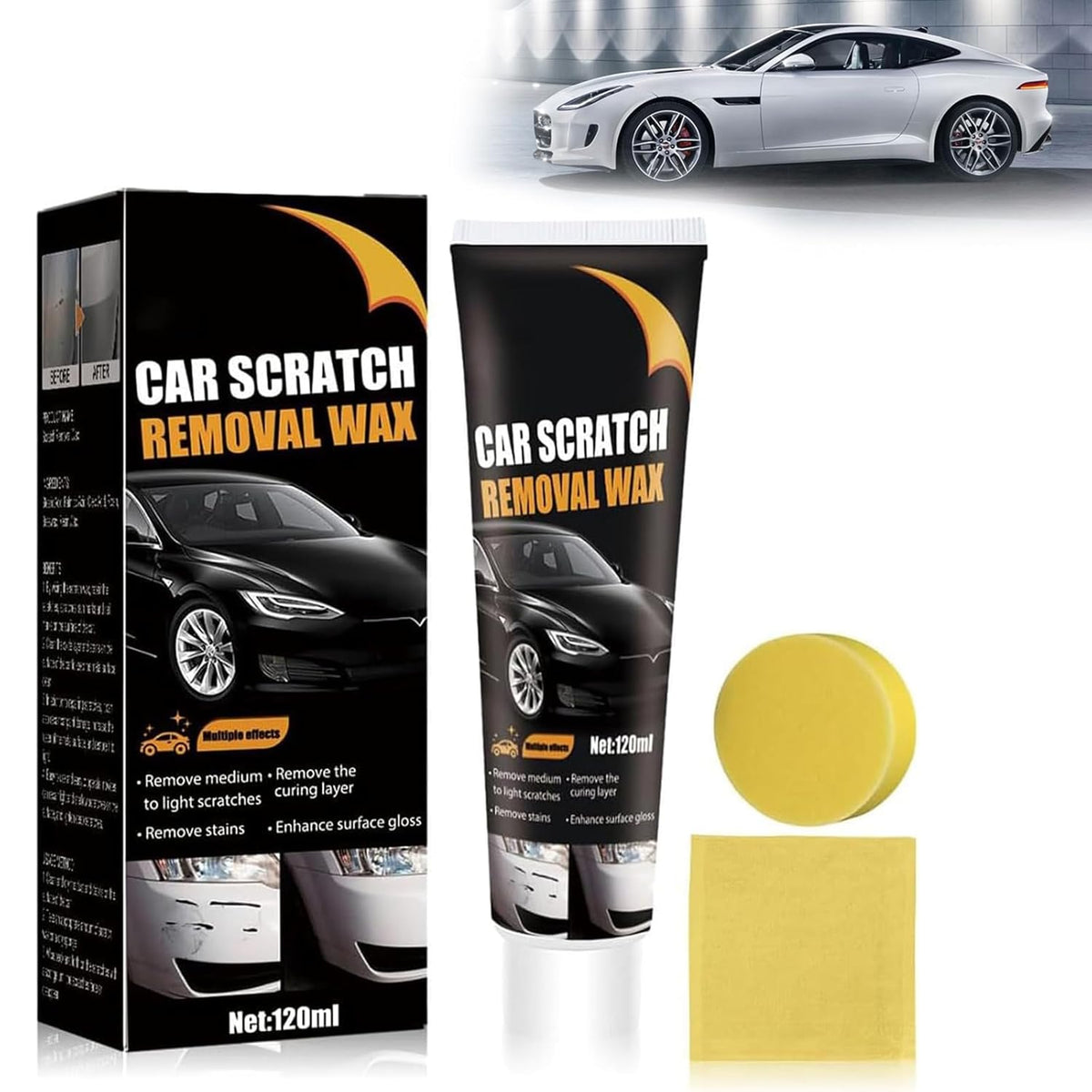 Cire de Réparation pour Rayures de Voiture