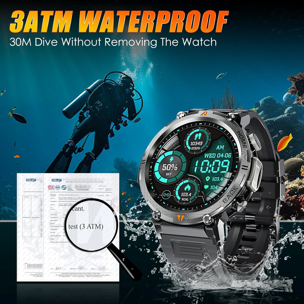 Montre connectée EIGIIS KE3 pour hommes