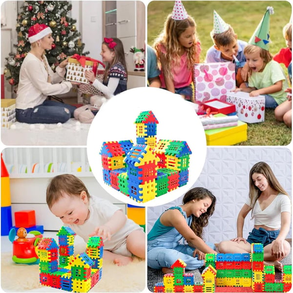 Blocs de jeux de construction éducatifs (100 pièces)