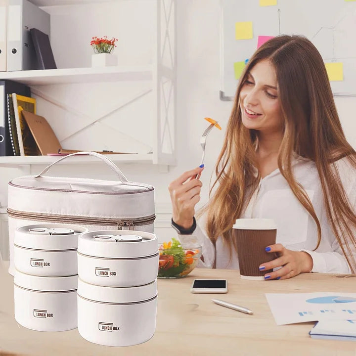 LUNCHBOX  isotherme portable en acier inoxydable