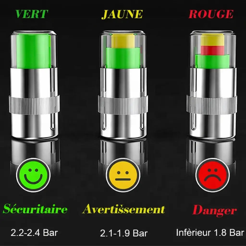 Indicateur Intelligent de Pression des Pneus