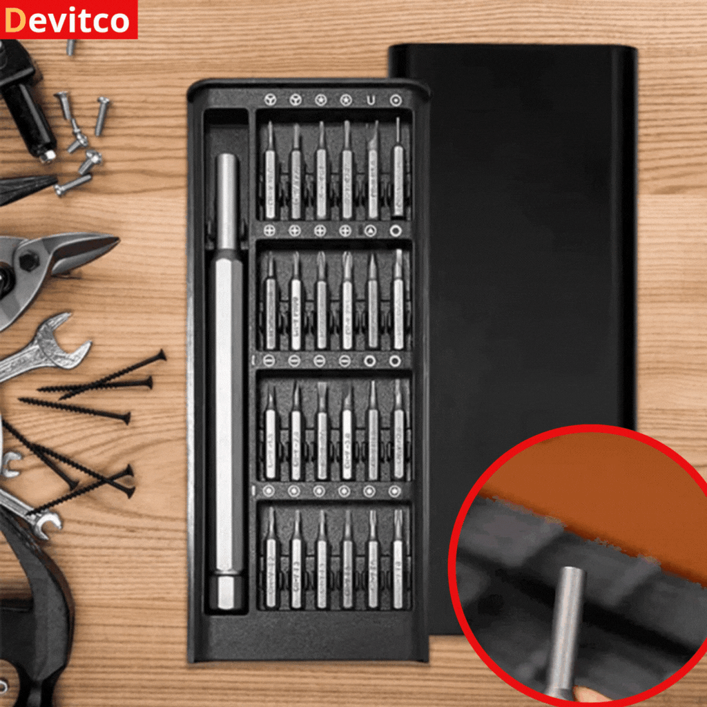 Kit tournevis 24 en 1 multifonction