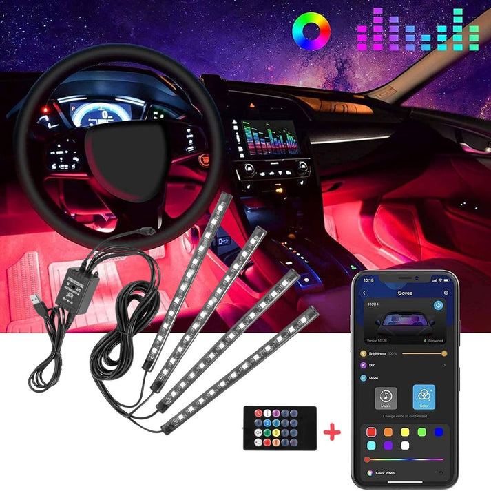 Lumières LED intérieures pour voiture