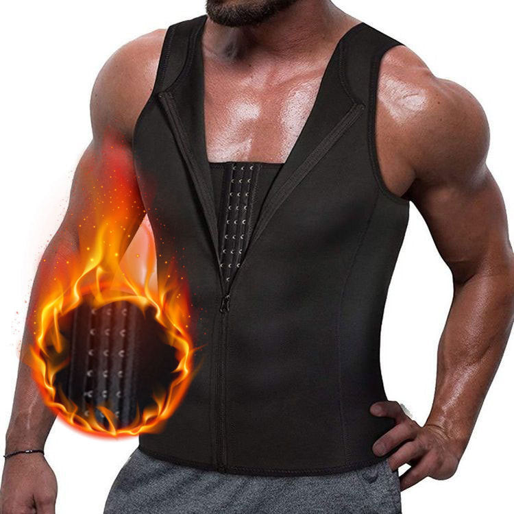 Gilet de sauna pour homme amincissant