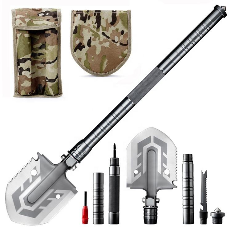 pelle multifonctionnelle portable pliable