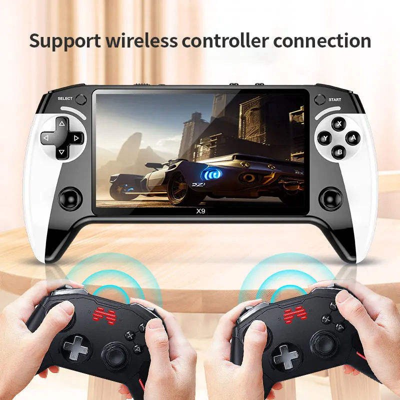 Console de jeux portable rétro X9