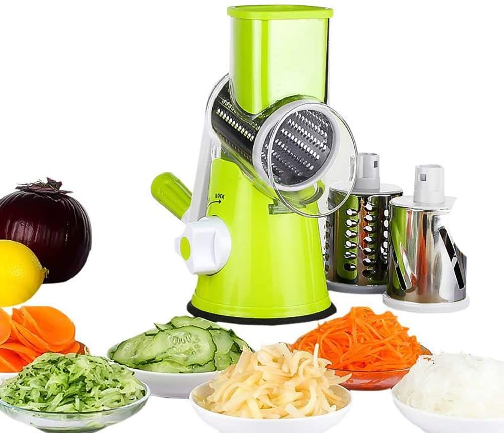 ✨Promo De Noël✨ Râpe à légumes rotative 3 en 1