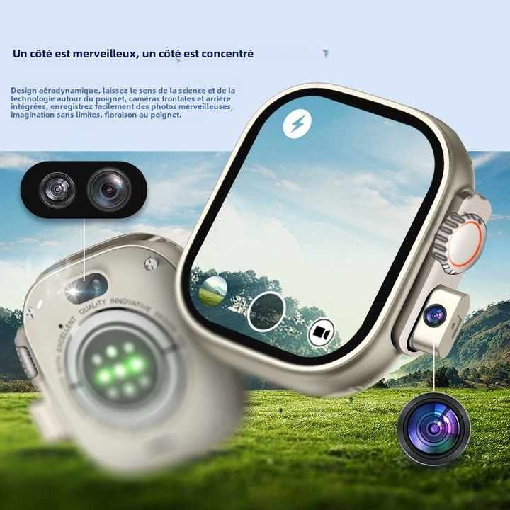 Montre intelligente avec Caméra et Puce Tout-en-un (Originale)