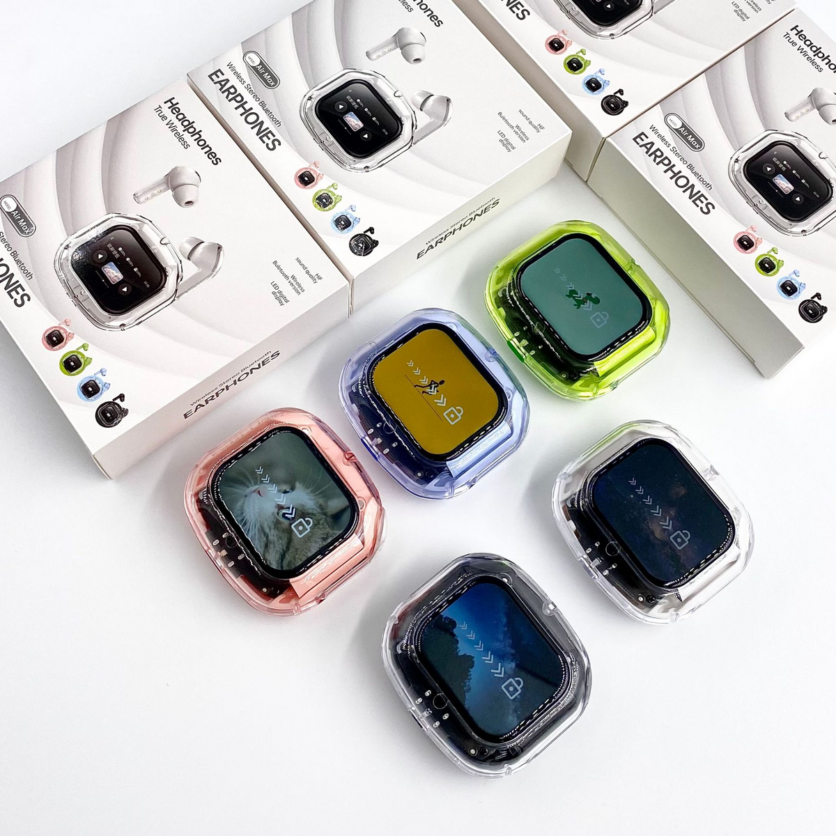 écouteurs à écran tactile
