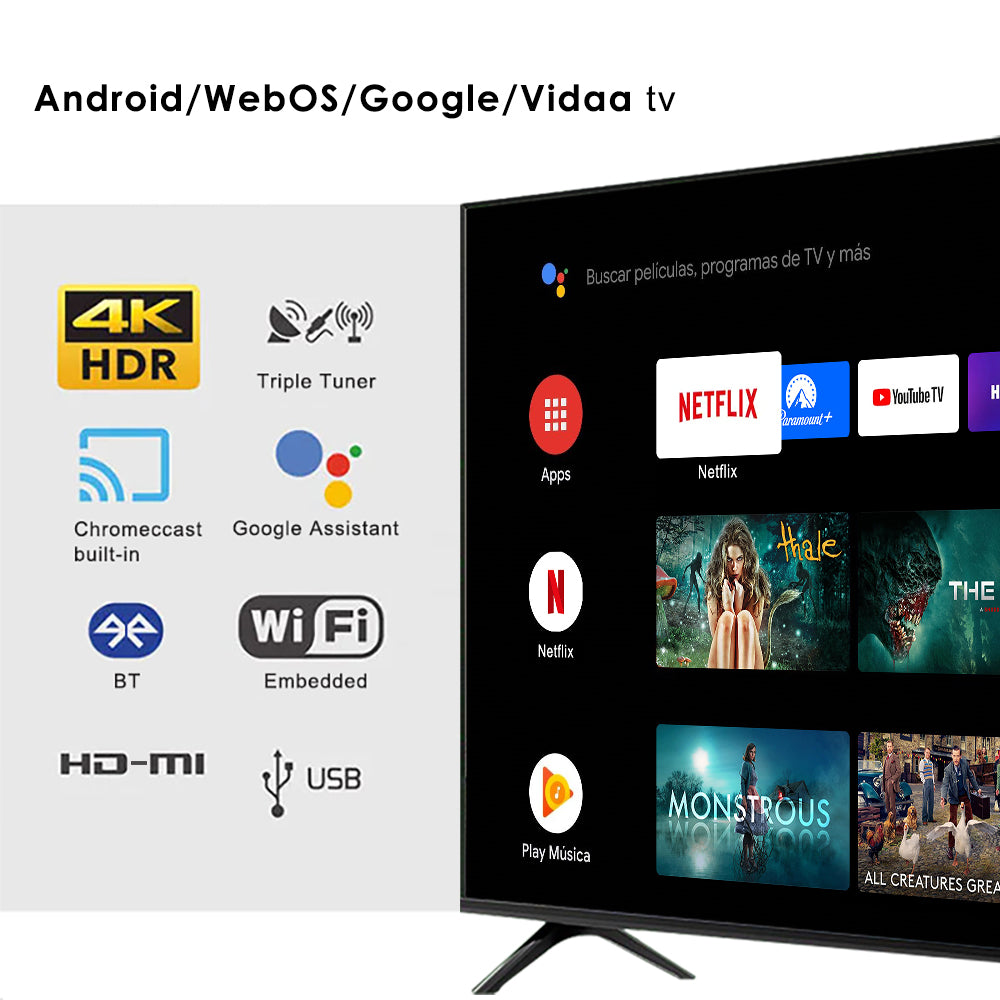 Smart TV Android LED 24 pouce