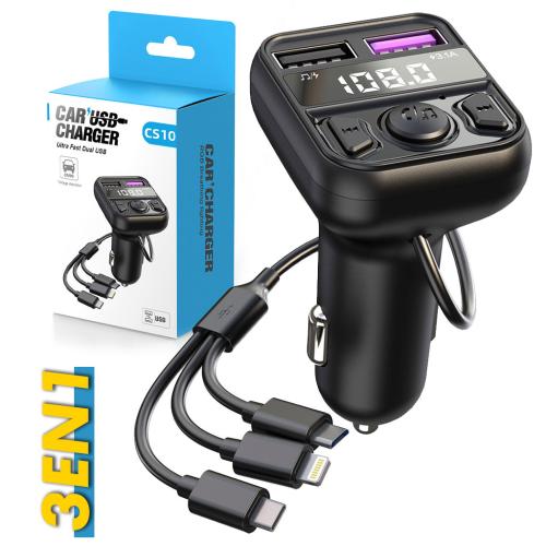Transmetteur Bluetooth pour voiture MP3