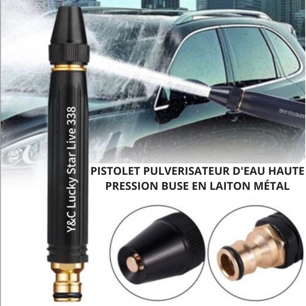 PISTOLET PULVERISATEUR D'EAU HAUTE PRESSION