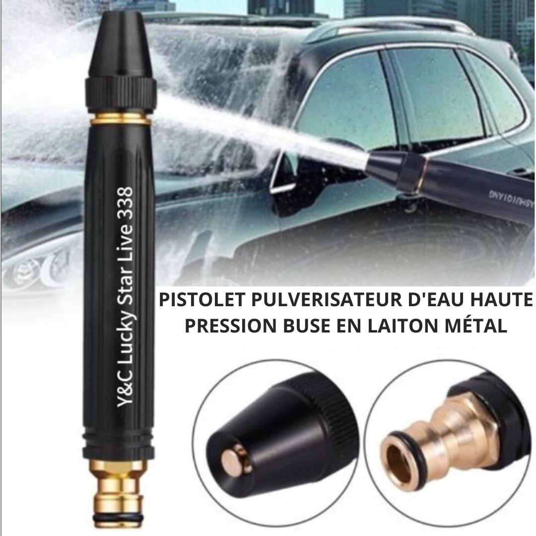 PISTOLET PULVERISATEUR D'EAU HAUTE PRESSION