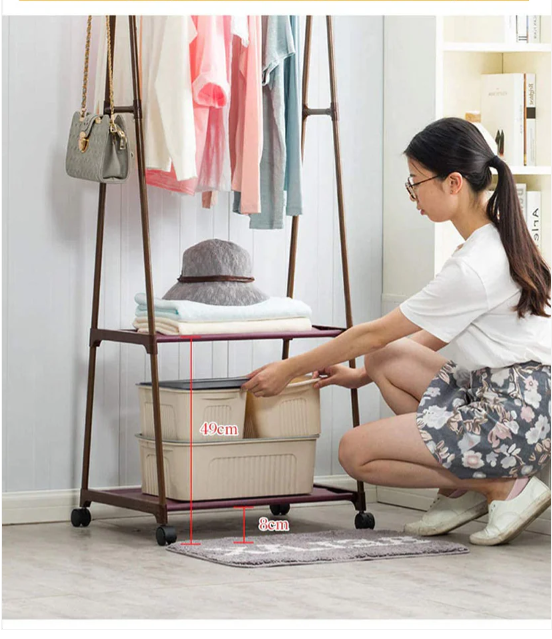 Support rangement multifonction avec roulettes