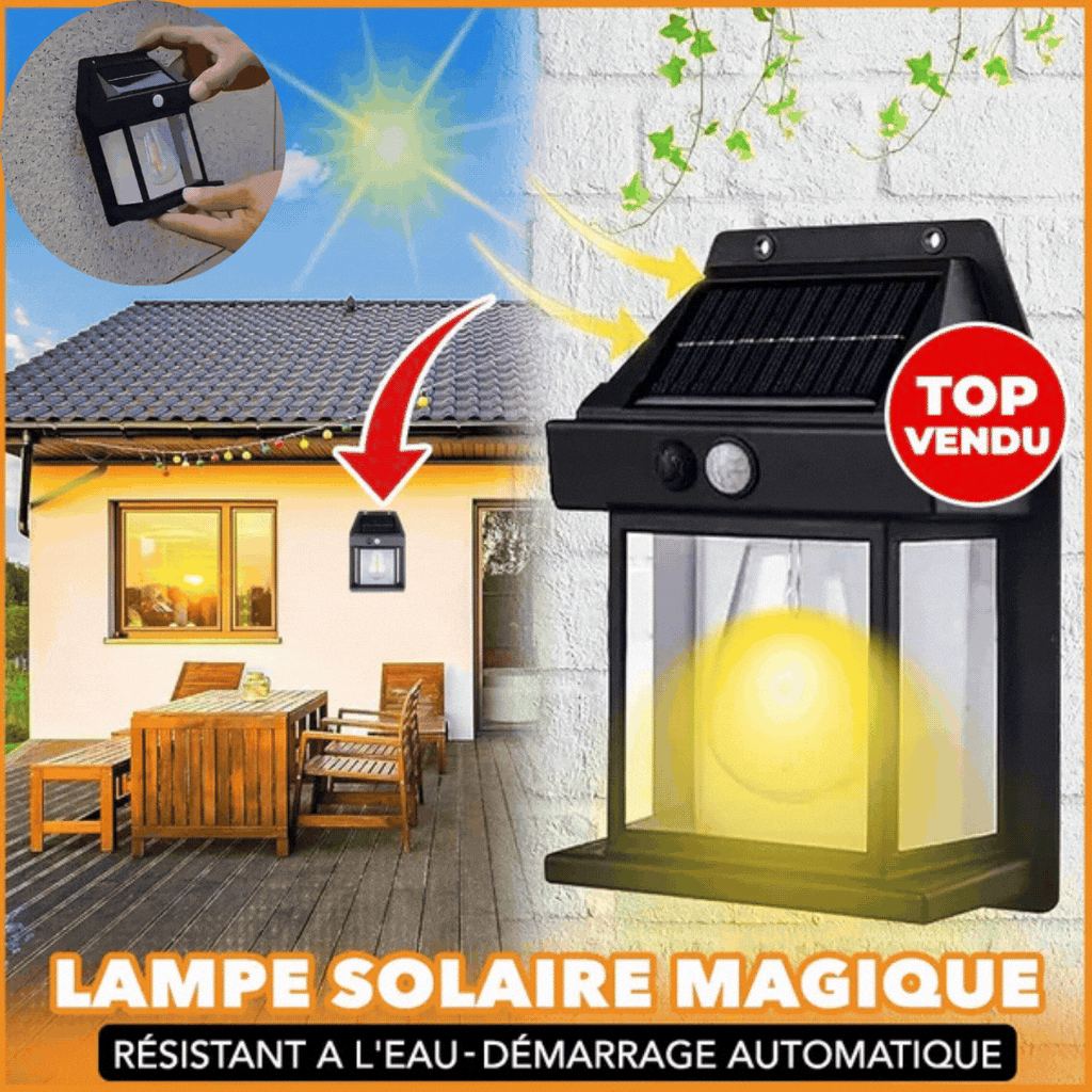 🔥PROMO BLACK FRIDAY🔥 Lampe solaire murale