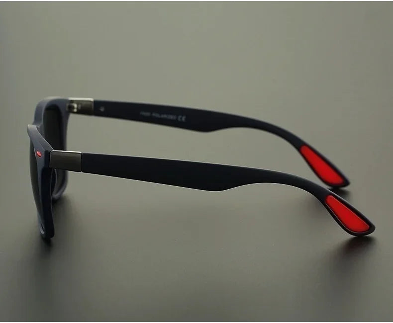 Lunettes de soleil polarisées carrées à la mode