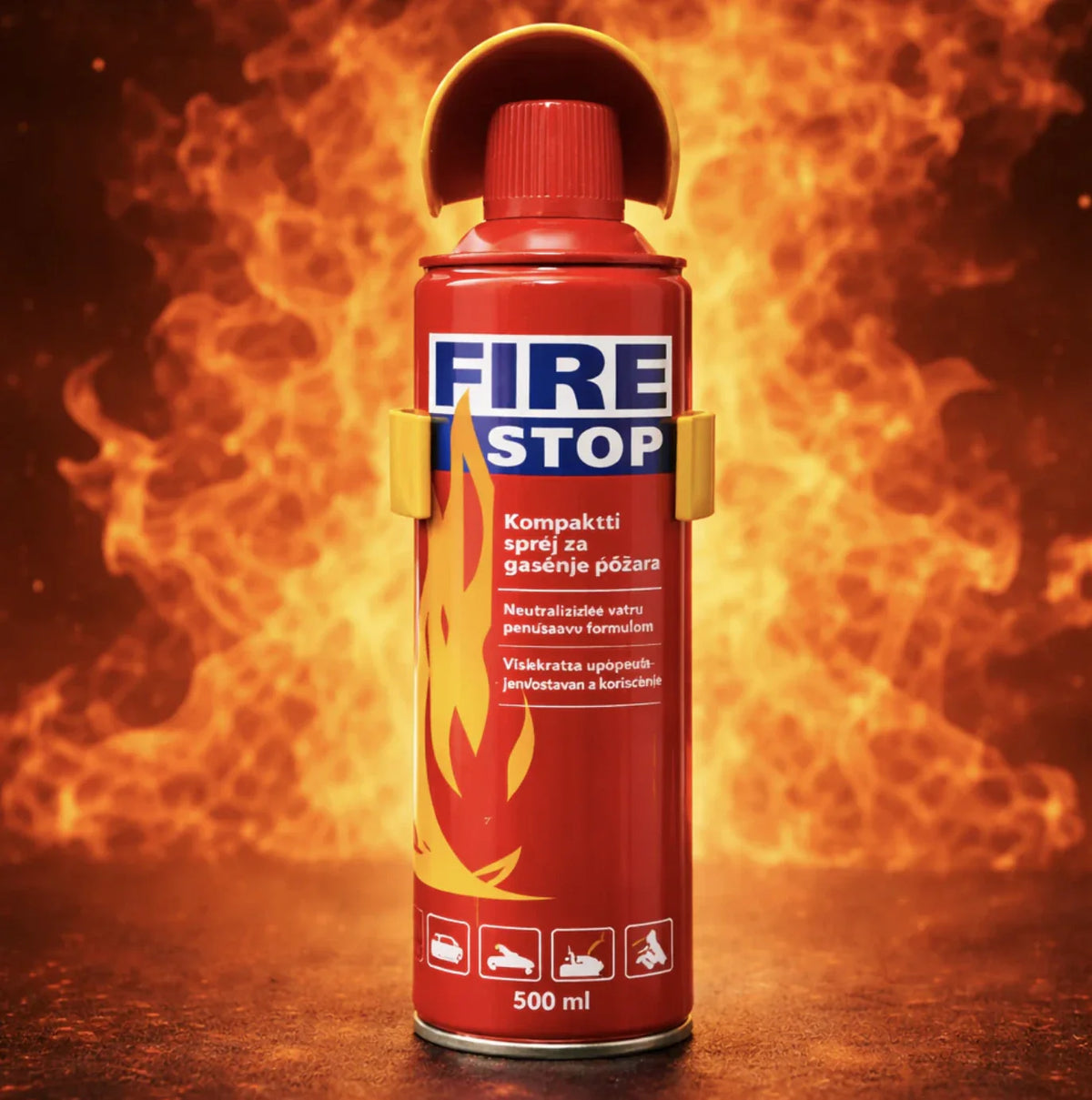 Extincteur 500 ml – FIRE STOP