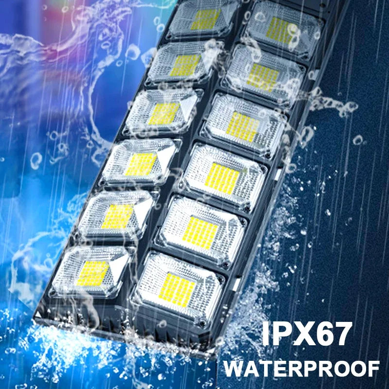 projecteur solaire d'extérieure LED