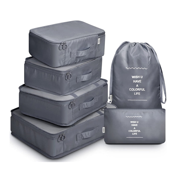 7 Pcs  de Sac Rangement pour Voyage