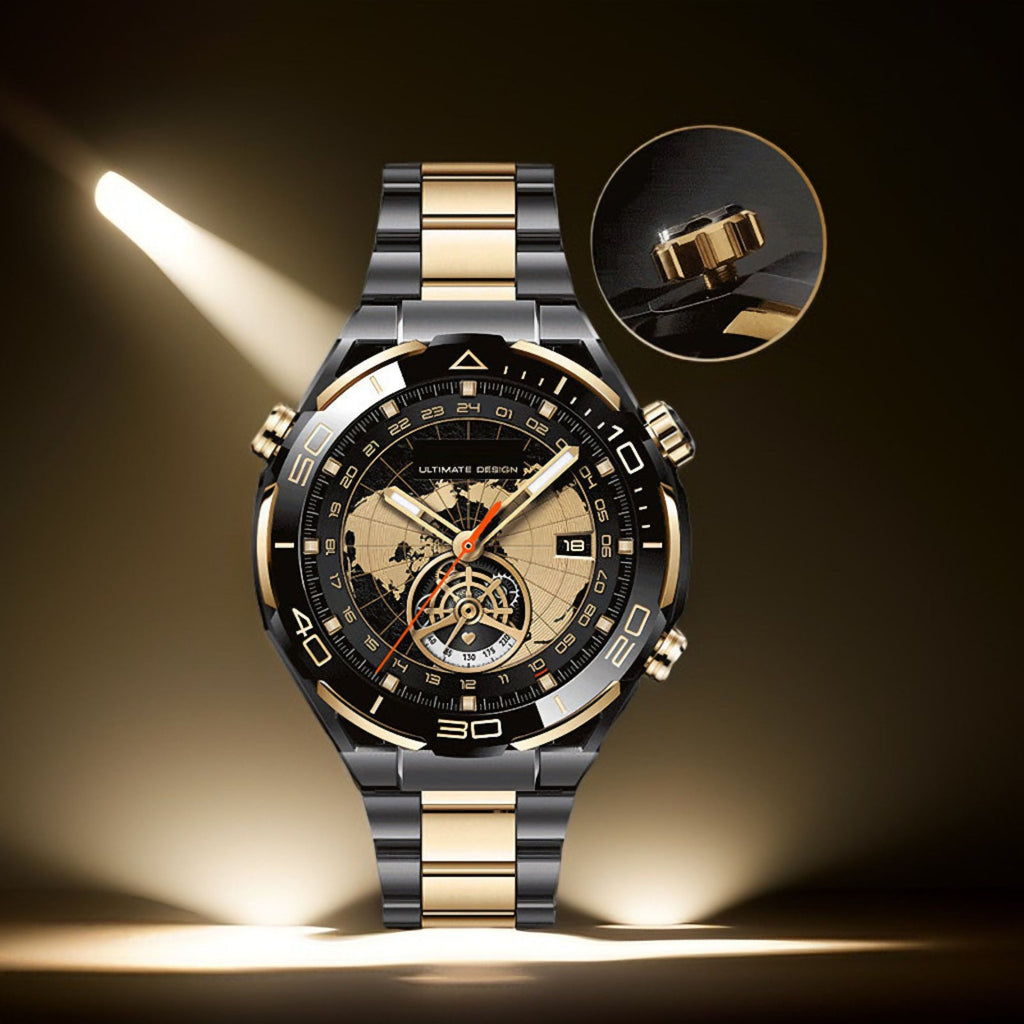 Montre connectée de Luxe Gold Master Pro