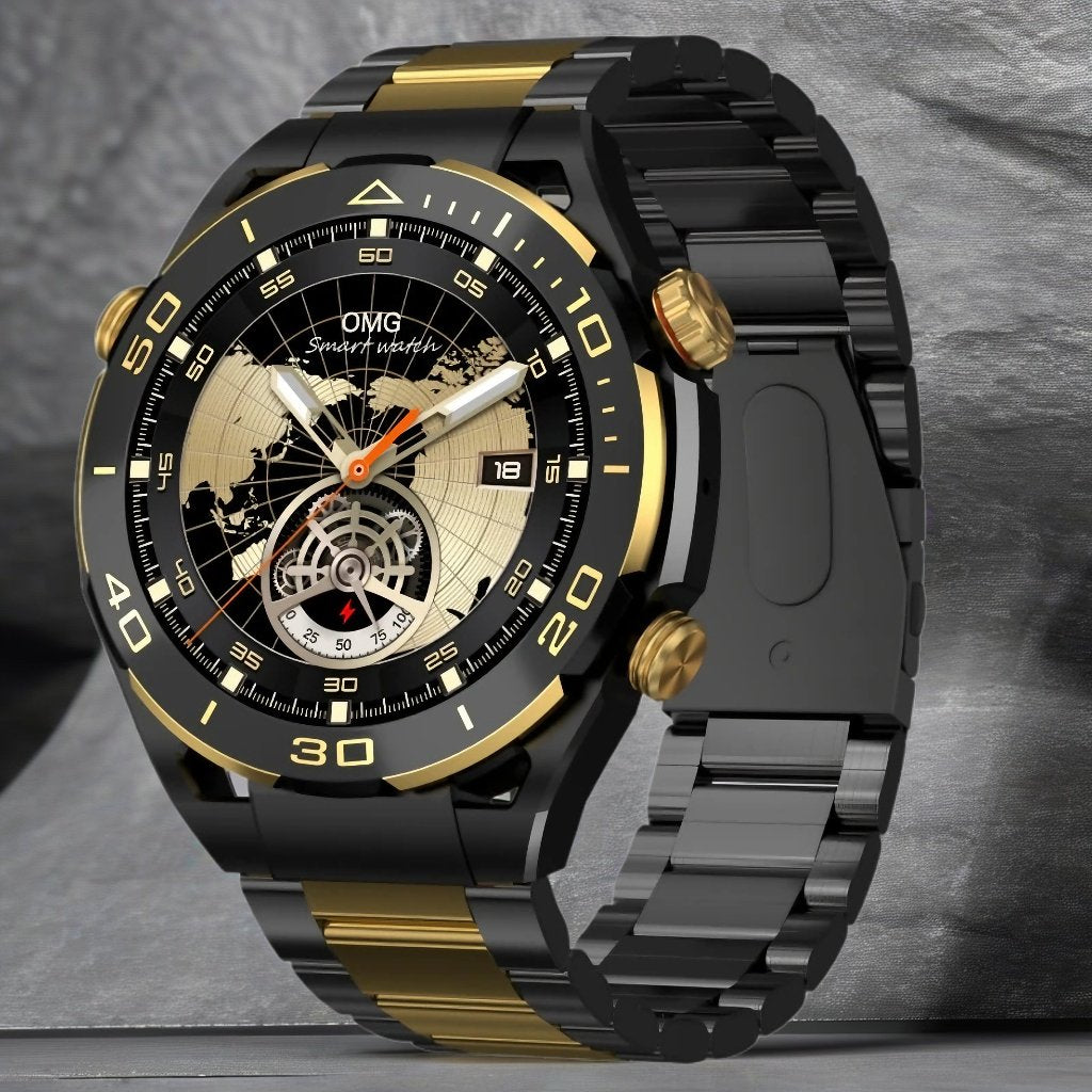 Montre connectée de Luxe Gold Master Pro