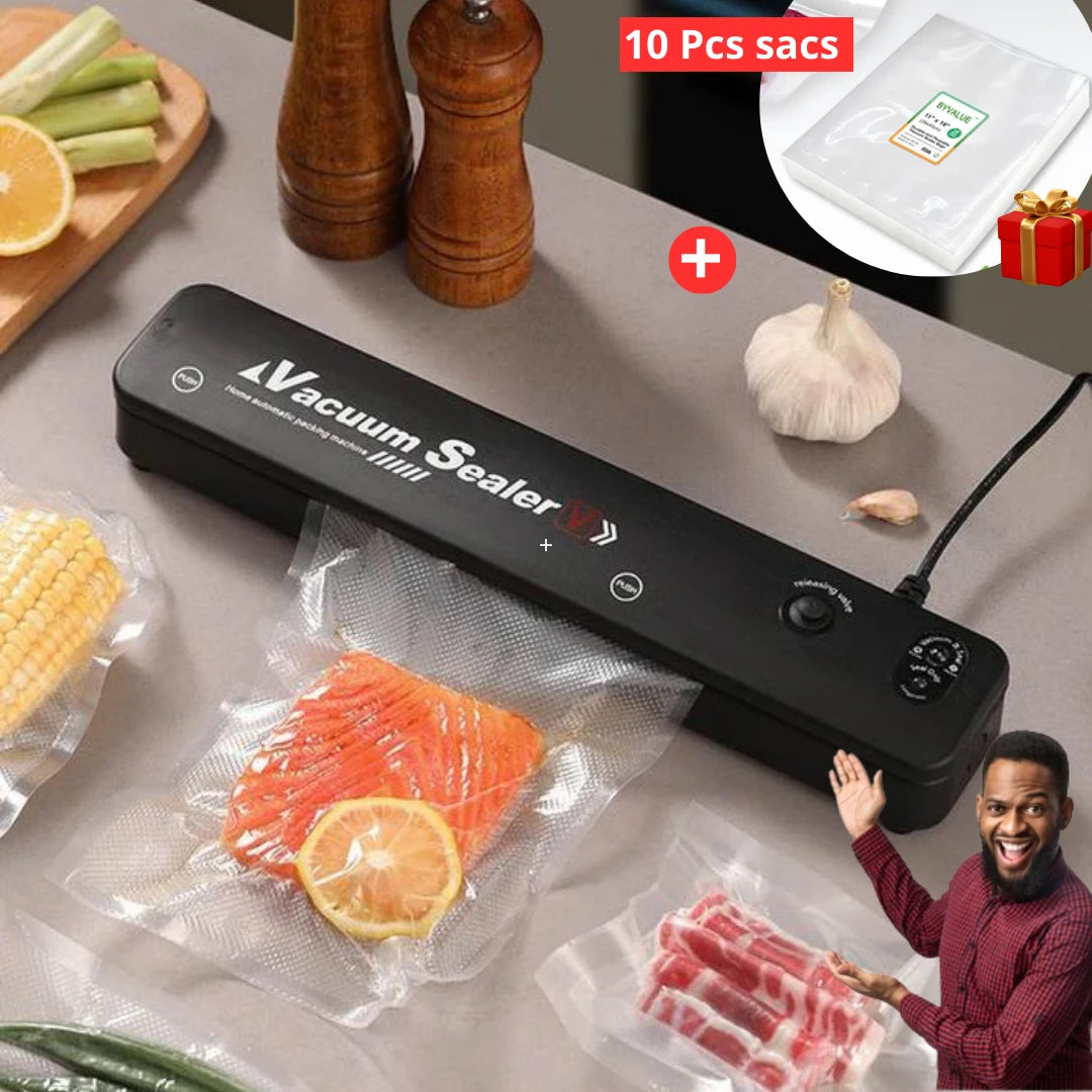 Machine sous vide de conservation alimentaire