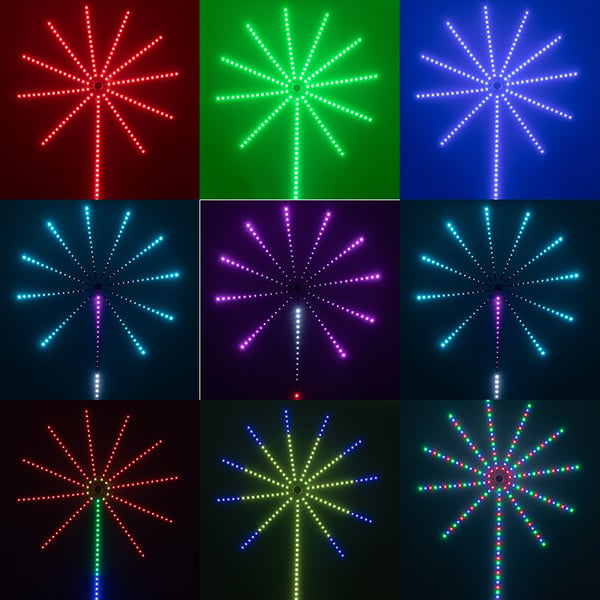 🔥 promo 48h🔥Lumières LED de feux d'artifice intelligentes
