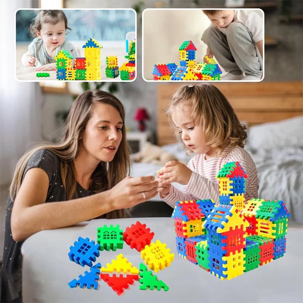 Blocs de jeux de construction éducatifs (100 pièces)