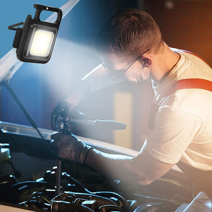 Petite lampe de poche lampe de travail portative USB rechargeable