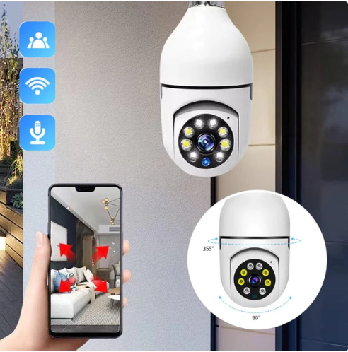 Caméra de sécurité panoramique  rotative à 360